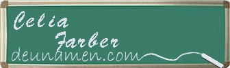 Celia Farber Visitenkarte